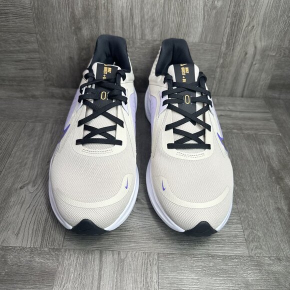 RARE Nike Athletic Shoes in feminine Cream and Lavender Purple details. Mint - Picture 3 of 7